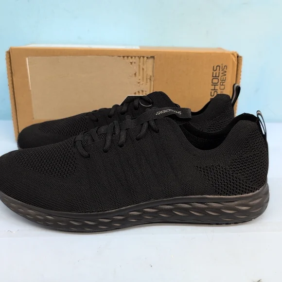 Shoes For Crews Everlight Water Resistant Men's Work Shoes US 14 Black